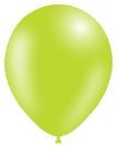 5in LIME GREEN - Round Latex - BALLOONIA Bag of 100