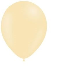 5in Matte YELLOW - Round Latex - BALLOONIA Bag of 100