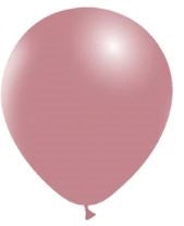 5in Vintage PINK - Round Latex - BALLOONIA Bag of 100