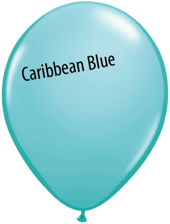 11 inch Qualatex Fashion CARIBBEAN BLUE