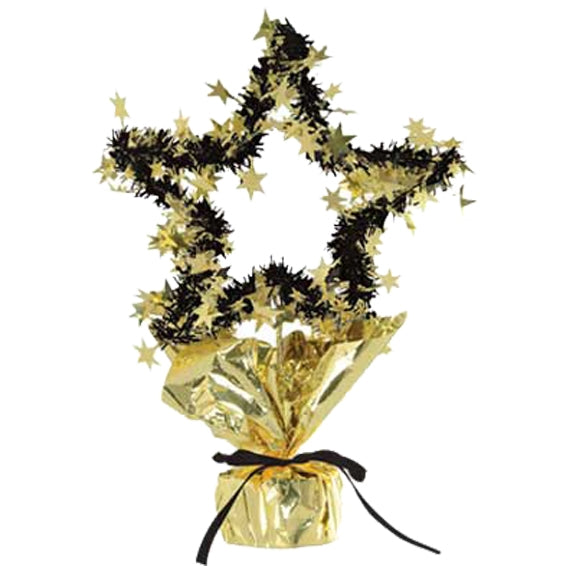 11 1/2in GOLD Star Gleam 'N Shape Centerpiece