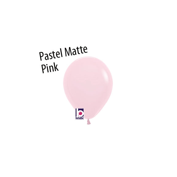 5 inch Pastel Matte PINK Latex Balloon