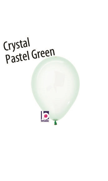 Crystal Pastel GREEN Balloon