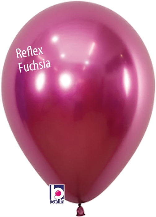 11 inch Betallatex REFLEX FUCHSIA Latex Balloon