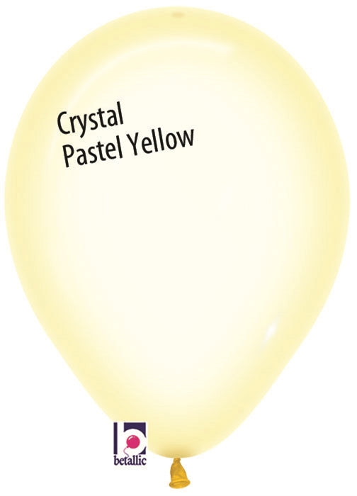 Crystal YELLOW Balloons