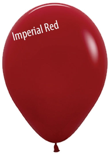 11 inch  Deluxe IMPERIAL RED Sempertex