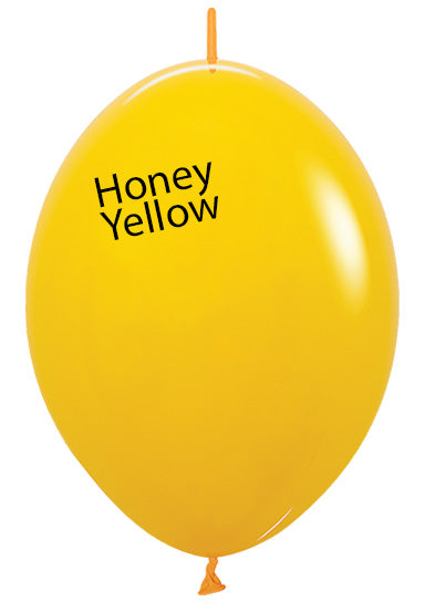 12in Link-O-Loon HONEY YELLOW Latex