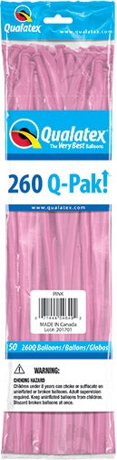 260Q Q-Pak PINK Qualatex