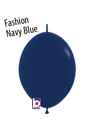 6in Link-O-Loon NAVY BLUE Betallatex