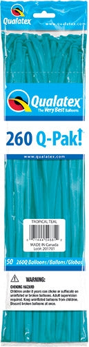 260Q Q-Pak TROPICAL TEAL Qualatex