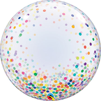 Deco Bubble Colorful Confetti Dots