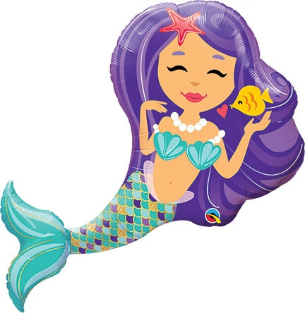 Enchanting Mermaid Foil Balloon