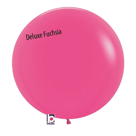 24 inch Deluxe FUCHSIA  Betallatex Balloon