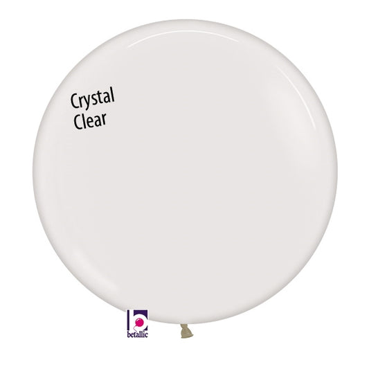 Crystal CLEAR Latex Balloon