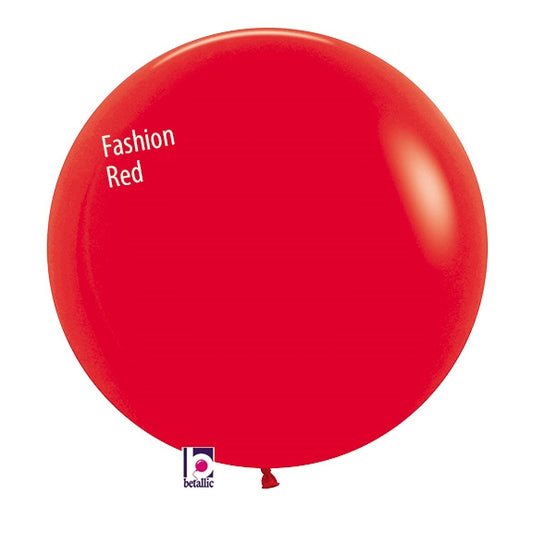 24 inch Fashion RED Latex Balloon