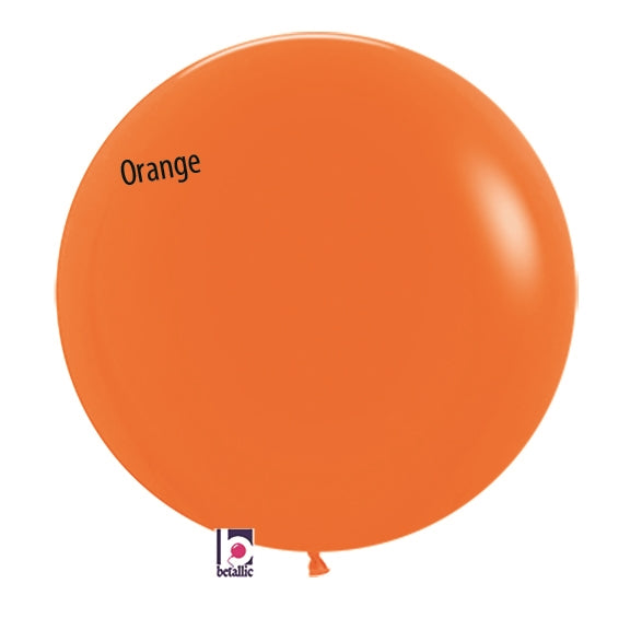 24 inch Fashion ORANGE Balloon