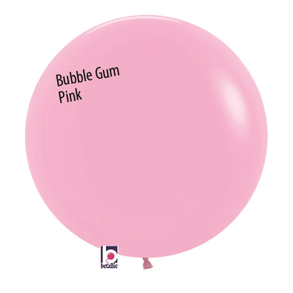 Bubble Gum PINK Betallatex Balloon