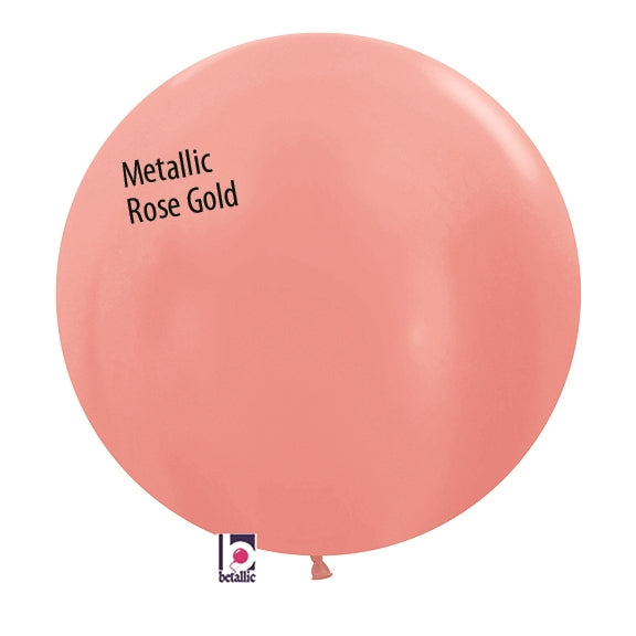 24 inch Metallic ROSE GOLD Balloon