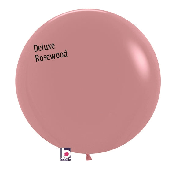 24 inch Deluxe ROSEWOOD Balloon