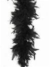 6ft BLACK Feather Boa