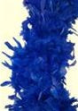 6ft BLUE Feather Boa