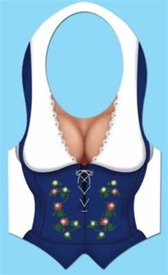 Oktoberfest Fräulein Vest