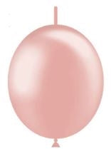 ORO ROSA Metálico 6in - DECOLINK - GLOBOS Bolsa de 100