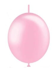 6in Metallic BABY PINK - DECOLINK - BALLOONIA Bag of 100