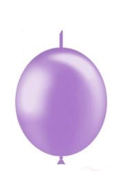 6in Metallic LAVENDER - DECOLINK - BALLOONIA Bag of 100