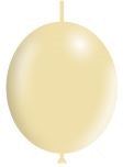 6in IVORY - DECOLINK - BALLOONIA Bag of 100