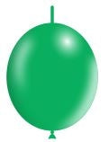 6in VERDE - DECOLINK - GLOBOS Bolsa de 100