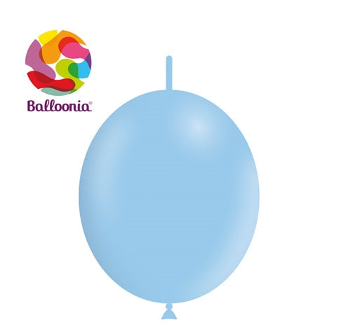 6in Matte BLUE - Round Latex - BALLOONIA Bag of 100