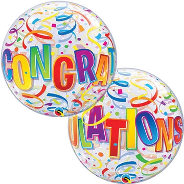 Congrats Bubble Balloon