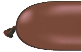 646Q CHOCOLATE BROWN Qualatex bag of 50