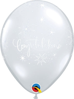 Congratulations Elegant Latex Balloon