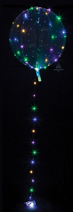 MULTI-COLOR Lights Crystal CLEARZ Balloon