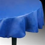 Table Cover 84in Round ROYAL BLUE