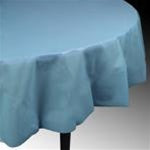 Table Cover 84in Round LIGHT BLUE