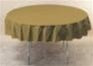 Table Cover 84in Round METALLIC GOLD