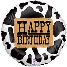 Western Birthday Foil Balloon