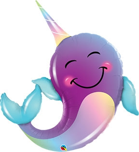 Party Narwhal Foil Balloon