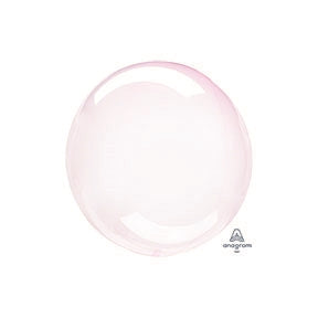 Globo Crystal Clearz PETITE ROSA CLARO, paquete de 10