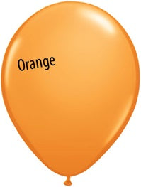 Bolsa Qualatex NARANJA de 11 pulgadas de 100