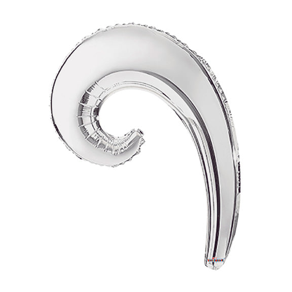 Kurly Wave SILVER de 14 pulgadas, paquete de 10