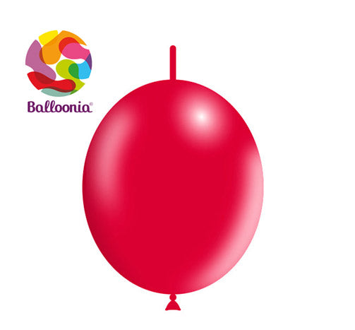 30cm ROJO - DECOLINK - GLOBOS Bolsa de 50