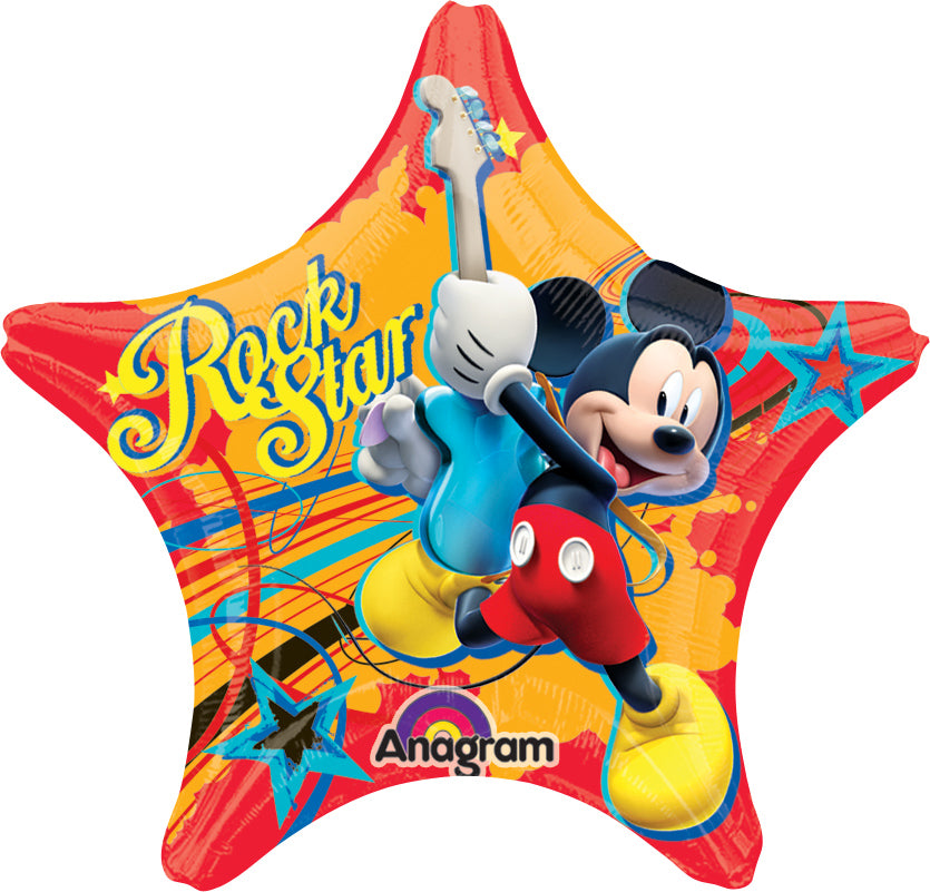 Estrella de rock Mickey de 18 pulgadas