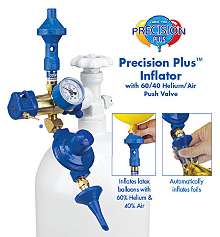 Precision Plus con inflador 60/40 Helium/Air™