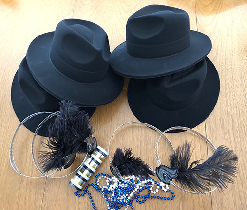 New Year's Dinner Party For 8 Black Fedora - KIT