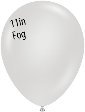 Globos TufTex redondos FOG de 11 pulgadas, bolsa de 100