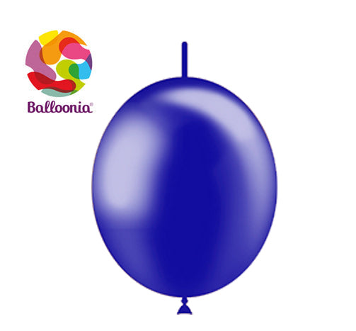 12in Metálico AZUL MARINO - DECOLINK - GLOBOS Bolsa de 50